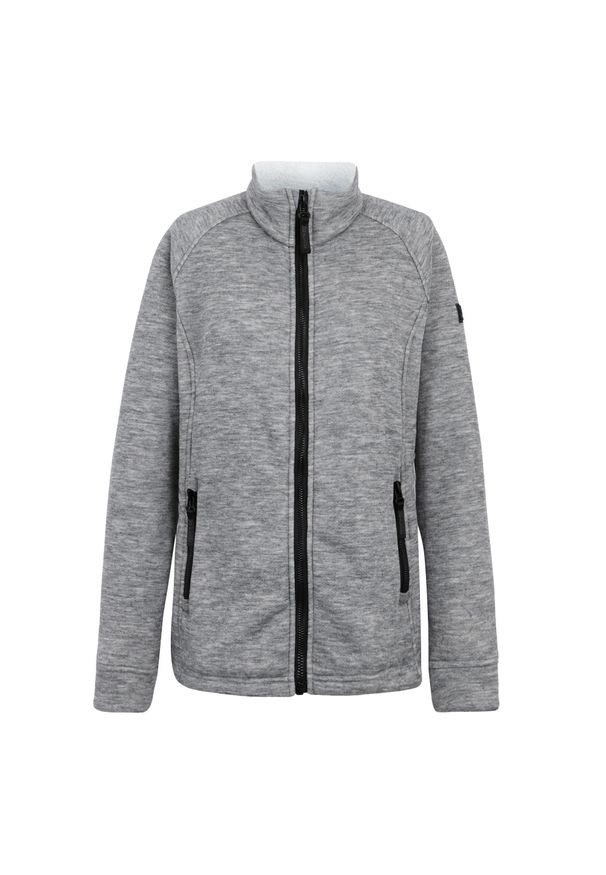 Regatta - Damska Bluza Polarowa Emilde Z Pełnym Zamkiem Błyskawicznym. Kolor: biały. Materiał: polar. Sezon: zima