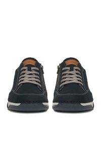 Rieker Półbuty 15900-14 Granatowy. Kolor: niebieski. Materiał: skóra, nubuk #8