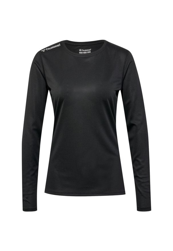 Damski jersey z długim rękawem Hummel. Kolor: czarny. Materiał: jersey. Długość rękawa: długi rękaw. Długość: długie. Sport: piłka nożna