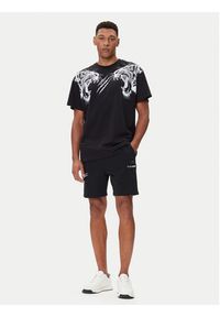 Plein Sport Szorty sportowe SAEC MJT2473 STE001N Czarny Regular Fit. Kolor: czarny. Materiał: bawełna. Styl: sportowy #4
