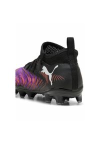 Puma - Młodzieżowe buty piłkarskie FUTURE 8 MATCH FG/AG PUMA Black White Glowing Red. Kolor: biały, czerwony, wielokolorowy, czarny. Sport: piłka nożna
