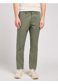 Lee - MESKIE SPODNIE LEE SLIM CHINO OLIVE GROVE 112349317 #1
