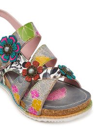 Laura Vita Sandały Bonito 37 Kolorowy. Materiał: skóra. Wzór: kolorowy #6