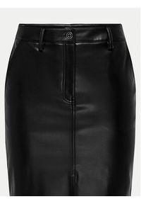 JDY Spódnica z imitacji skóry Alexa 15330385 Czarny Slim Fit. Kolor: czarny. Materiał: skóra #10