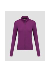 Bluza damska Dolomite Latemar Zip Fleece. Kolor: fioletowy