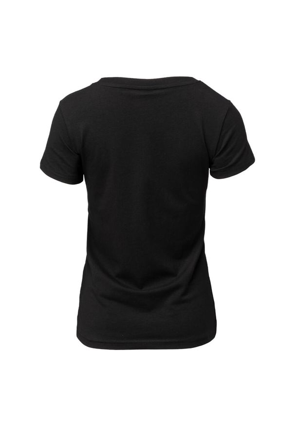 Hi-tec - T-shirt Damski Slim Z Krótkim Rękawem Playo II. Kolor: czarny. Długość rękawa: krótki rękaw. Długość: krótkie