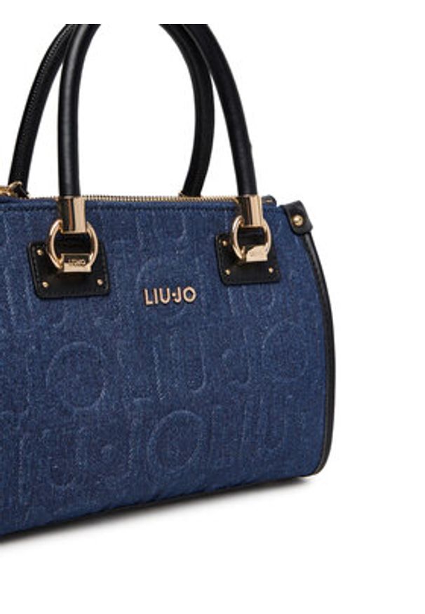 Liu Jo Torebka S Satchel AF5163 D0001 Granatowy. Kolor: niebieski