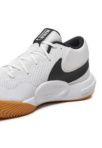 Nike Buty halowe Hyperquick FN4678-100 Biały. Kolor: biały. Materiał: mesh, materiał