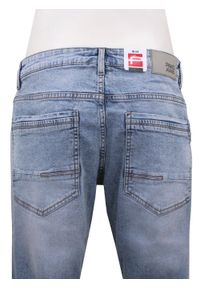 Jeansowe Męskie Szorty (Krótkie Spodenki) - Pako Jeans - Błękitne. Kolor: niebieski. Materiał: bawełna, elastan. Długość: krótkie. Sezon: lato. Styl: wakacyjny