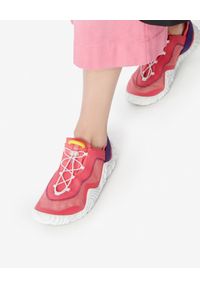 Kenzo - KENZO - Różowe sneakersy Wave. Kolor: różowy, wielokolorowy, fioletowy. Materiał: guma, materiał. Sezon: lato #6