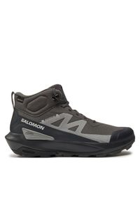 salomon - Salomon Trekkingi Elixir Activ Mid Gore-Tex L47456800 Szary. Kolor: szary. Materiał: materiał. Technologia: Gore-Tex. Sport: turystyka piesza #1