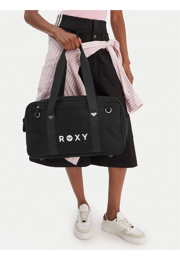 Roxy Torba weekendowa CWBEO-ROXY-M-003-09 Czarny. Kolor: czarny. Materiał: materiał
