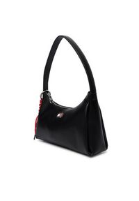 Tommy Jeans Torebka Tjw City Charm Shoulder Bag AW0AW18458 Czarny. Kolor: czarny. Materiał: skórzane #3