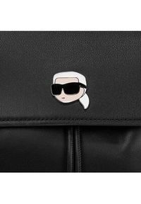 Karl Lagerfeld - KARL LAGERFELD Plecak 240W3082 Czarny. Kolor: czarny. Materiał: skóra