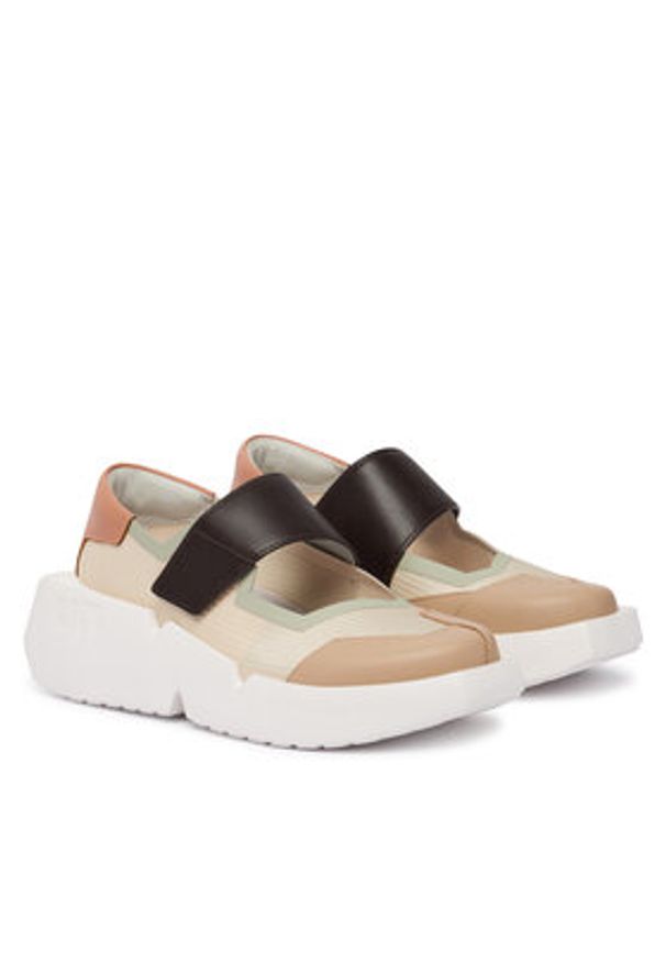 United Nude Sneakersy Mega Robot Jane 1099697225 Brązowy. Kolor: brązowy. Materiał: skóra