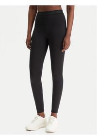 MICHAEL Michael Kors Legginsy MR631X5KND Czarny Slim Fit. Kolor: czarny. Materiał: syntetyk #1