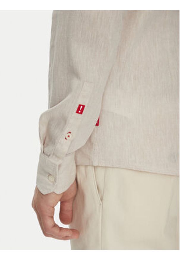 JOOP! Jeans Koszula 15 JJSH-92Hanson2K-W 30045977 Beżowy Regular Fit. Kolor: beżowy. Materiał: bawełna