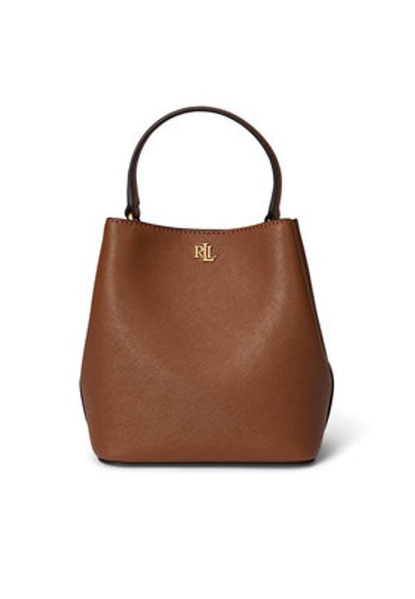 Lauren Ralph Lauren - LAUREN RALPH LAUREN Torebka 431969365002 Brązowy. Kolor: brązowy. Materiał: skórzane