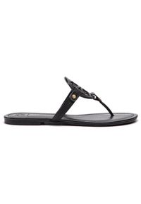 Tory Burch Japonki Miller 11744 Czarny. Kolor: czarny. Materiał: skóra