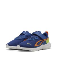 Puma - Dziecięce sneakersy All-Day Active Alternative Closure PUMA. Kolor: pomarańczowy, zielony, wielokolorowy, żółty