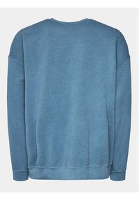 BDG Urban Outfitters Bluza Asui Hokusai Sweat 77393916 Niebieski Regular Fit. Kolor: niebieski. Materiał: bawełna