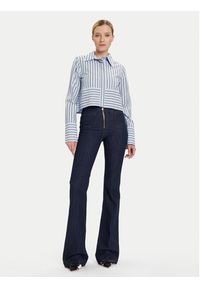 Elisabetta Franchi Jeansy PJ-05D-56E2-V390 Granatowy Regular Fit. Kolor: niebieski #5