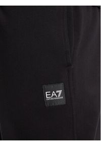 EA7 Emporio Armani Dres 7M000914 AF10377 UC001 Czarny Modern Fit. Kolor: czarny. Materiał: bawełna #4