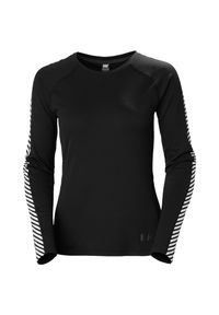 Bluza damska Helly Hansen lifa active stripe crew. Kolor: czarny #1
