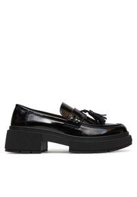 DeeZee Loafersy 60166-2 Czarny. Kolor: czarny. Materiał: syntetyk, materiał #1