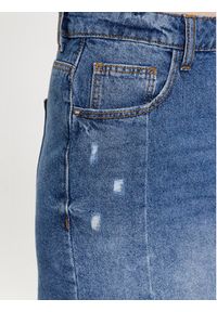 Noisy may - Noisy May Spódnica jeansowa April 27025188 Granatowy Regular Fit. Kolor: niebieski. Materiał: jeans #4