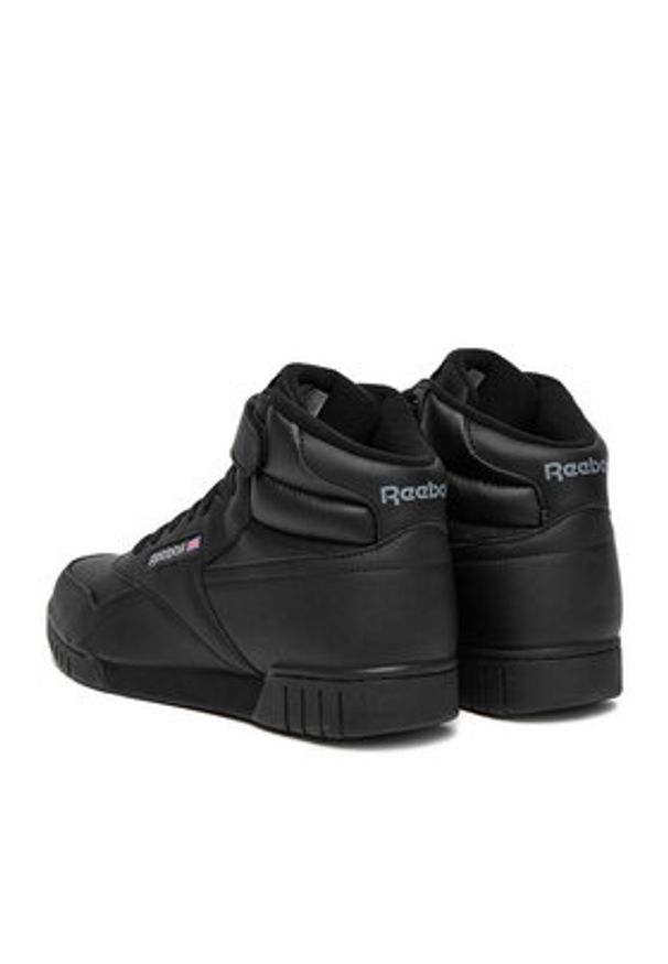 Reebok Sneakersy EO-EX-O-FIT HI 100000109 Czarny. Kolor: czarny. Materiał: skóra