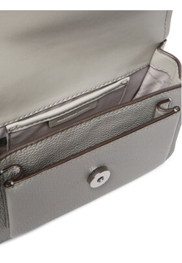 MICHAEL Michael Kors Torebka Claire 32T4SC7C1T Szary. Kolor: szary. Materiał: skórzane