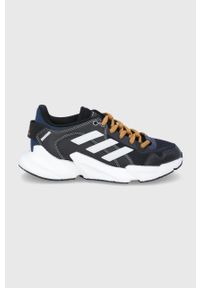adidas Performance buty X9000 x Karlie Kloss GY0843 kolor czarny. Okazja: na plażę. Nosek buta: okrągły. Zapięcie: sznurówki. Kolor: czarny. Materiał: materiał. Obcas: na platformie #1