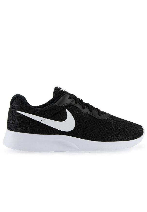 Buty Nike Tanjun DJ6258-003 - czarne. Kolor: czarny. Materiał: materiał, syntetyk, guma. Szerokość cholewki: normalna. Wzór: aplikacja. Model: Nike Tanjun
