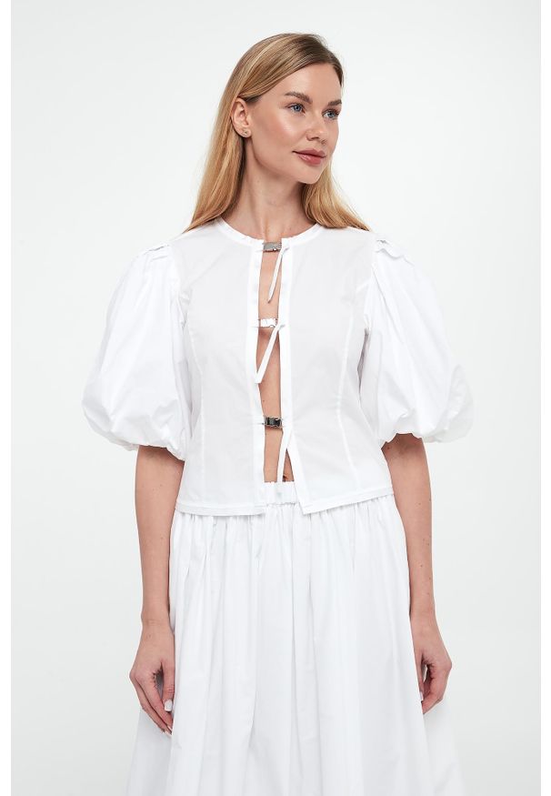 Pinko - Bluzka damska popelinowa Rudi PINKO