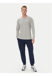 The North Face Longsleeve Evolution Simple Dome NF0A8EU3 Szary Regular Fit. Kolor: szary. Materiał: bawełna. Długość rękawa: długi rękaw #3