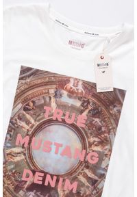 Mustang - MUSTANG T SHIRT DAMSKI Alina C Print 1009030 2020. Wzór: nadruk #4