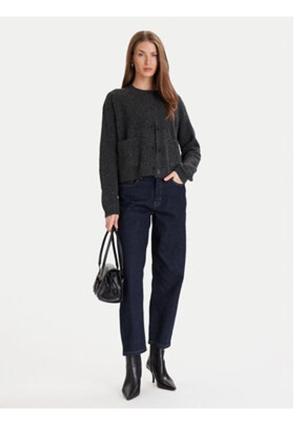 only - ONLY Jeansy Emily 15356761 Granatowy Mom Fit. Kolor: niebieski