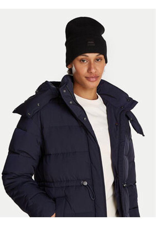 Calvin Klein Czapka Chunky K60K612584 Czarny. Kolor: czarny. Materiał: kaszmir, materiał