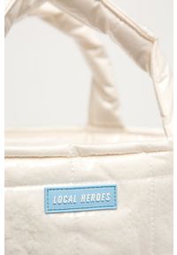 Local Heroes - Torebka. Kolor: biały. Materiał: pikowane #4