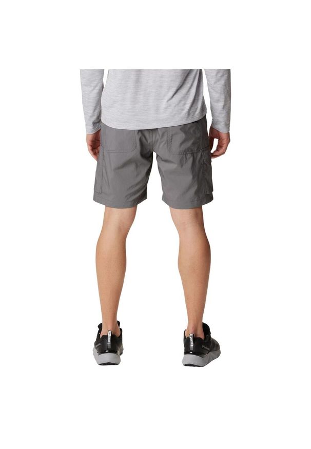 columbia - Spodenki sportowe męskie Columbia Silver Ridge Utility Cargo Shorts. Kolor: szary. Materiał: poliester. Długość: krótkie. Sezon: lato
