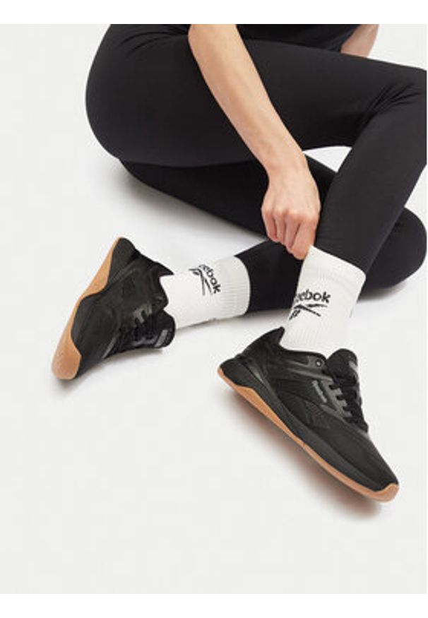 Reebok Buty na siłownię NANO X5 100209359 Czarny. Kolor: czarny. Materiał: materiał. Sport: fitness