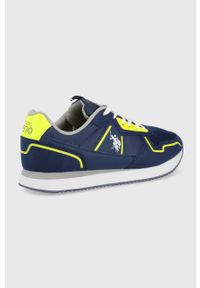 U.S. Polo Assn. sneakersy kolor granatowy. Zapięcie: sznurówki. Kolor: niebieski. Materiał: guma #5