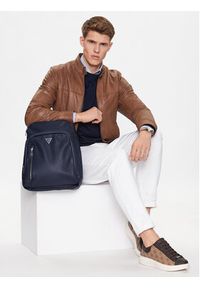 Guess Plecak Certosa Saffiano Smart HMECSA P3241 Granatowy. Kolor: niebieski. Materiał: skóra #5