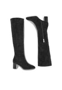 DeeZee Kozaki Hallie LS5987-01 Czarny. Kolor: czarny. Materiał: syntetyk