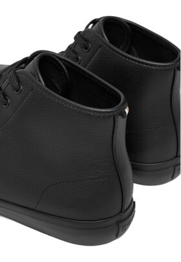 BOSS Sneakersy Aiden 50552847 Czarny. Kolor: czarny. Materiał: skóra