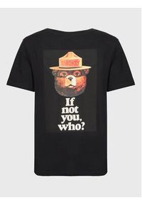 Element T-Shirt If Not You ELYZT00230 Czarny Regular Fit. Kolor: czarny. Materiał: bawełna