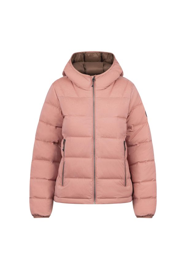 TRESPASS - Damska Kurtka Z Kapturem Rollins. Typ kołnierza: kaptur. Kolor: szary. Sport: turystyka piesza