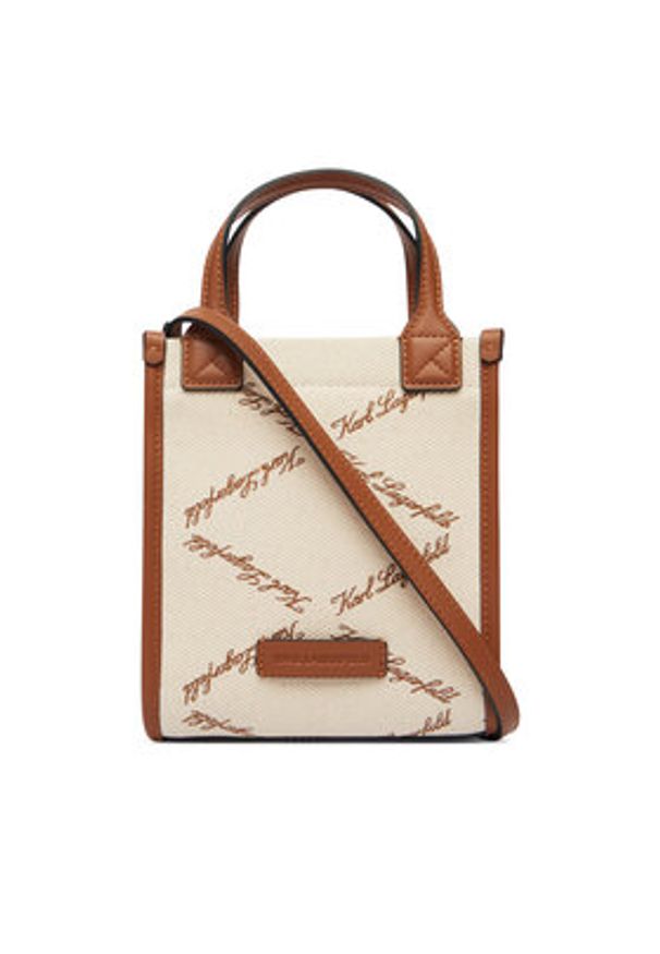 Karl Lagerfeld - KARL LAGERFELD Torebka Ville B2W30278 Beżowy. Kolor: beżowy