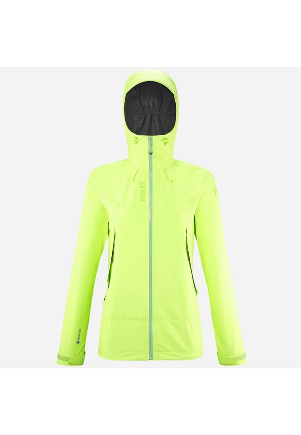 Millet - Kurtka damska z membraną MILLET W Mungo Ii Gore-Tex 2.5L ultralekka. Kolor: zielony. Technologia: Gore-Tex. Sport: turystyka piesza